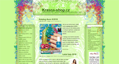 Desktop Screenshot of krasna-shop.cz